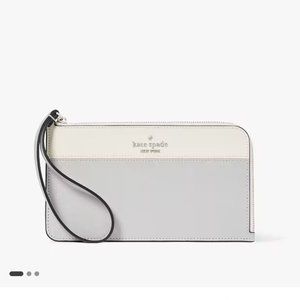 Lucy Medium L-Zip Wristlet